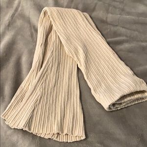 UO Rosie Ribbed High-Waisted Flare Pant